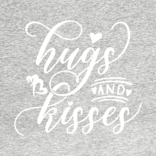 Hugs And Kisses Hearts T-Shirt